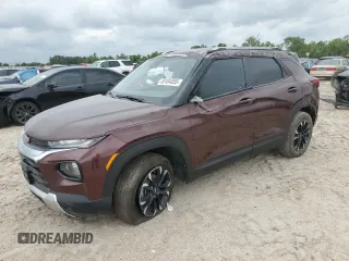 2023 Chevrolet TrailBlazer LT with VIN KL79MPS23PB078741, listed as a Copart auction lot 55104555 with 11,652 mi miles and Salvage Title. Bid and sale history available at DreamBid. Image 1.