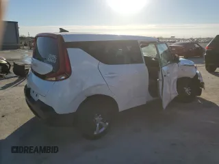 2022 Kia Soul LX with VIN KNDJ23AU9N7165979, listed as a Copart auction lot 85520384 with 60,928 mi miles and Salvage Title. Bid and sale history available at DreamBid. Image 3.