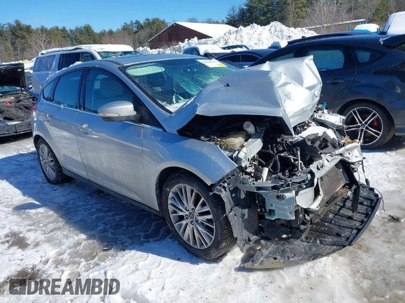 2017 Ford Focus Titanium with VIN 1FADP3N29HL268084, listed as a IAAI auction lot 41618194 with Not Provided miles and . Bid and sale history available at carsss.com. Image 1.