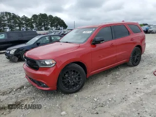 2016 Dodge Durango R/T with VIN 1C4SDHCT8GC424164, listed as a Copart auction lot 59520745 with 190,303 mi miles and Salvage title. Bid and sale history available at DreamBid. Image 1.