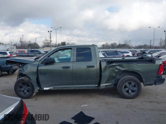 2021 Ram 1500 Tradesman with VIN 1C6RR6FG4MS569116, listed as a IAAI auction lot 41510076 with 80,168 mi miles and . Bid and sale history available at DreamBid. Image 14.