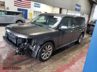 2011 Ford Flex Limited with VIN 2FMHK6DC7BBD02855, listed as a Copart auction lot 43461255 with 159,881 mi miles and Salvage Title. Bid and sale history available at carsss.com. Image 1.