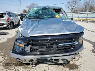 2024 Ford F-150 XLT with VIN 1FTFW3LD4RFB87701, listed as a Copart auction lot 48955865 with 1,203 mi miles and Salvage Title. Bid and sale history available at carsss.com. Image 5.