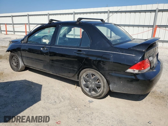 2006 Mitsubishi Lancer ES z VIN JA3AJ26E96U072041, wystawiony jako Copart lot #52852565 z przebiegiem Nie podano mil oraz Szkoda całkowita • Salvage title. Historia ofert i sprzedaży dostępna na DreamBid. Obrazek 2.