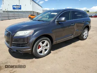2014 Audi Q7 Premium Plus z VIN WA1LGAFEXED016105, wystawiony jako Copart lot #64299575 z przebiegiem 122 448 mil mil oraz Czysty tytuł • Clean title. Historia ofert i sprzedaży dostępna na DreamBid. Obrazek 1.