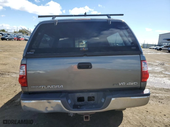 2005 Toyota Tundra SR5 with VIN 5TBBT44125S464916, listed as a Copart auction lot 49119705 with 237,775 mi miles and Salvage Title. Bid and sale history available at carsss.com. Image 6.