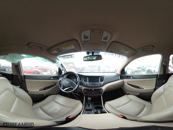 2017 Hyundai Tucson SE Plus with VIN KM8J33A43HU416901, listed as a IAAI auction lot 41445367 with 109,116 mi miles. Bid and sale history available at carsss.com. Image 18.