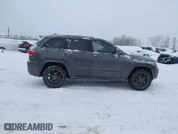2021 Jeep Grand Cherokee Limited z VIN 1C4RJFBGXMC654414, wystawiony jako IAAI lot #41601774 z przebiegiem 83 654 mil mil oraz . Historia ofert i sprzedaży dostępna na DreamBid. Obrazek 13.