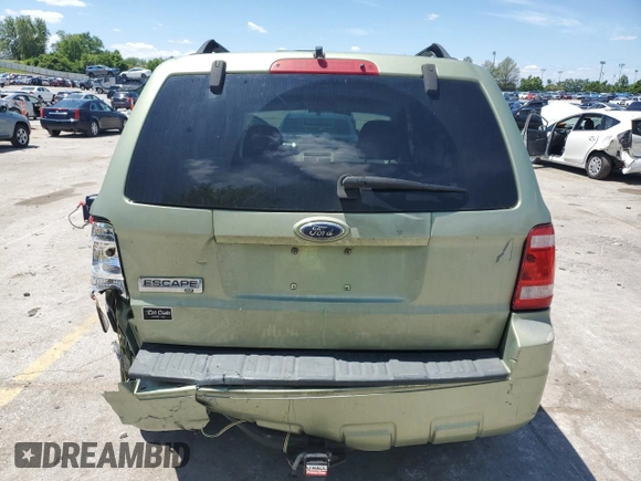 2008 Ford Escape XLT with VIN 1FMCU03158KC24575, listed as a Copart auction lot 57133855 with 200,329 mi miles and Salvage title. Bid and sale history available at DreamBid. Image 6.