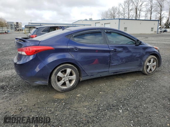 2013 Hyundai Elantra GLS with VIN 5NPDH4AE3DH275138, listed as a Copart auction lot 47889945 with 174,925 mi miles and Salvage title. Bid and sale history available at DreamBid. Image 3.