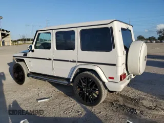 2017 Mercedes-Benz G-Class G 550 with VIN WDCYC3KF9HX275960, listed as a Copart auction lot 76858384 with 33,360 mi miles and Salvage Title. Bid and sale history available at carsss.com. Image 2.