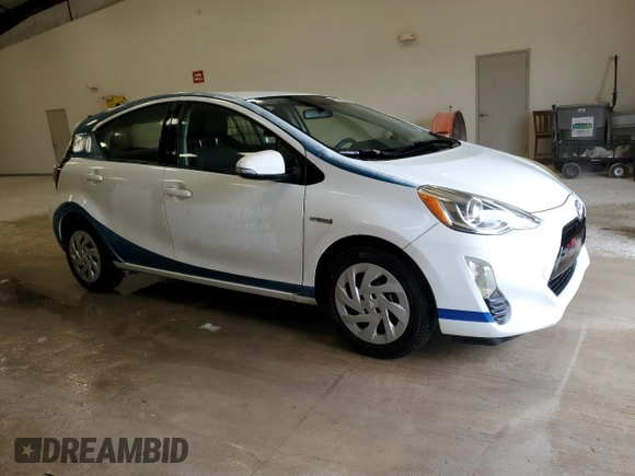 2016 Toyota Prius One with VIN JTDKDTB37G1121943, listed as a Copart auction lot 53102395 with 105,184 mi miles and Clean Title. Bid and sale history available at carsss.com. Image 4.