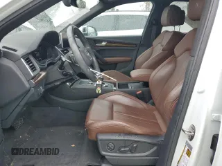 2020 Audi Q5 Premium Plus with VIN WA1BNAFY0L2037761, listed as a Copart auction lot 48557125 with 38,667 mi miles and Salvage Title. Bid and sale history available at carsss.com. Image 7.