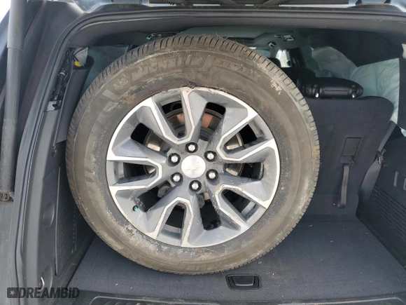 2021 Chevrolet Tahoe LT with VIN 1GNSKNKD7MR418225, listed as a Copart auction lot 47034895 with 82,644 mi miles and Salvage Title. Bid and sale history available at carsss.com. Image 13.