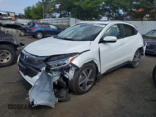 2021 Honda HR-V EX with VIN 3CZRU6H53MM734952, listed as a Copart auction lot 88103385 with 37,722 mi miles and Salvage Title. Bid and sale history available at carsss.com. Image 1.