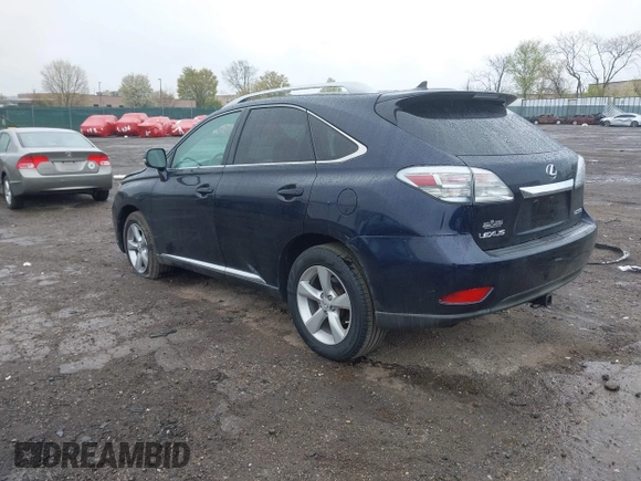 2010 Lexus RX 350 with VIN 2T2BK1BA9AC043740, listed as a IAAI auction lot 42005499 with 67,339 mi miles. Bid and sale history available at carsss.com. Image 3.