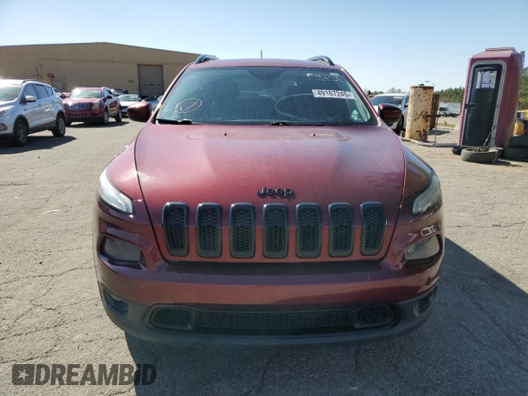 2018 Jeep Cherokee Latitude with VIN 1C4PJLCB6JD620128, listed as a Copart auction lot 49167245 with 94,352 mi miles and Salvage title. Bid and sale history available at DreamBid. Image 5.