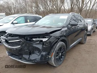 2022 Buick Envision Preferred with VIN LRBAZLR47ND126484, listed as a IAAI auction lot 41744049 with 15,130 mi miles and . Bid and sale history available at carsss.com. Image 17.