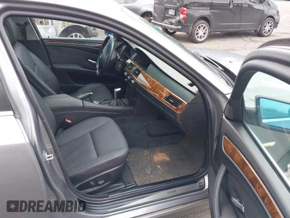 2008 BMW 5 Series 528i with VIN WBANU53578BY65107, listed as a IAAI auction lot 41754660 with 204,524 mi miles and . Bid and sale history available at DreamBid. Image 5.