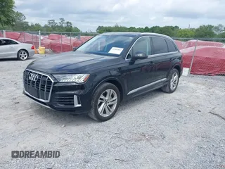 2023 Audi Q7 Premium Plus with VIN WA1LXBF70PD010789, listed as a IAAI auction lot 42087832 with 55,010 mi miles and . Bid and sale history available at DreamBid. Image 2.