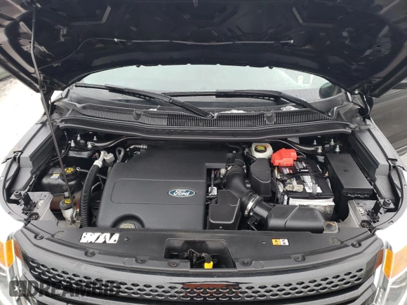 2014 Ford Utility Police Interceptor with VIN 1FM5K8AR5EGC38349, listed as a Copart auction lot 86513584 with 65,099 mi miles and Salvage Title. Bid and sale history available at carsss.com. Image 12.