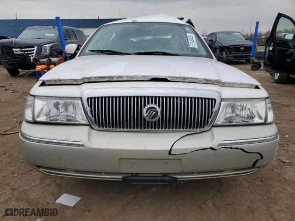 2005 Mercury Grand Marquis LS Premium with VIN 2MEHM75W65X619366, listed as a Copart auction lot 51045455 with 0 mi miles and Salvage Title. Bid and sale history available at carsss.com. Image 5.