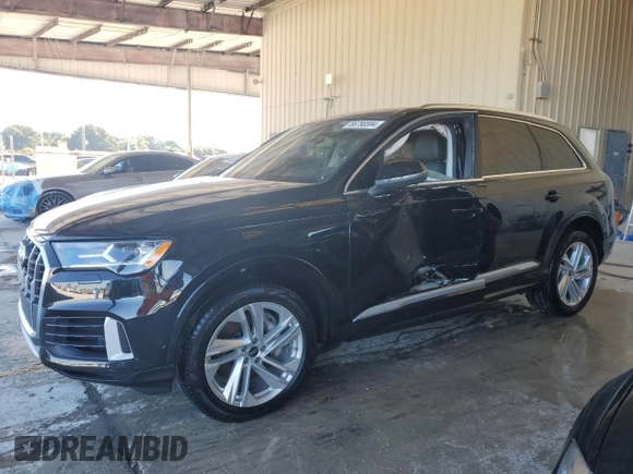 2022 Audi Q7 Premium z VIN WA1AXBF71ND021921, wystawiony jako Copart lot #86780594 z przebiegiem 10 653 mil mil oraz Szkoda całkowita • Salvage title. Historia ofert i sprzedaży dostępna na DreamBid. Obrazek 1.