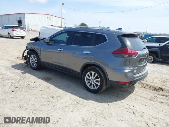 2020 Nissan Rogue SV with VIN JN8AT2MT8LW016660, listed as a IAAI auction lot 41805103 with 121,669 mi miles. Bid and sale history available at carsss.com. Image 3.