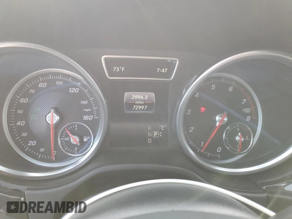 2018 Mercedes-Benz GLE 350 with VIN 4JGDA5JBXJB053673, listed as a Copart auction lot 65360715 with 72,997 mi miles and Salvage title. Bid and sale history available at DreamBid. Image 9.