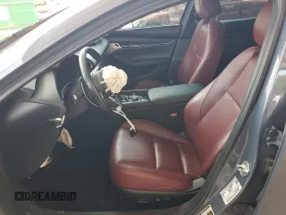 2022 Mazda 3 Carbon Edition with VIN 3MZBPACL0NM318475, listed as a Copart auction lot 59286455 with 27,327 mi miles and Salvage title. Bid and sale history available at DreamBid. Image 7.