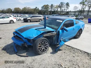 2013 Ford Mustang V6 with VIN 1ZVBP8AM2D5240418, listed as a Copart auction lot 50579625 with 171,998 mi miles and Salvage title. Bid and sale history available at DreamBid. Image 1.