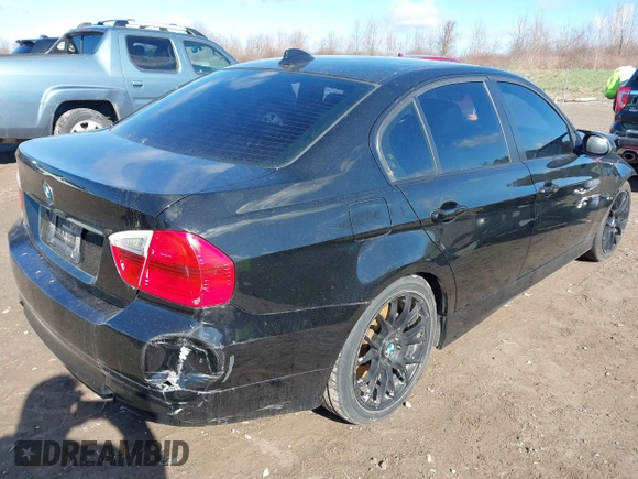 2008 BMW 3 Series 335i with VIN WBAVB73528KY63282, listed as a IAAI auction lot 42059271 with 142,629 mi miles and . Bid and sale history available at DreamBid. Image 4.