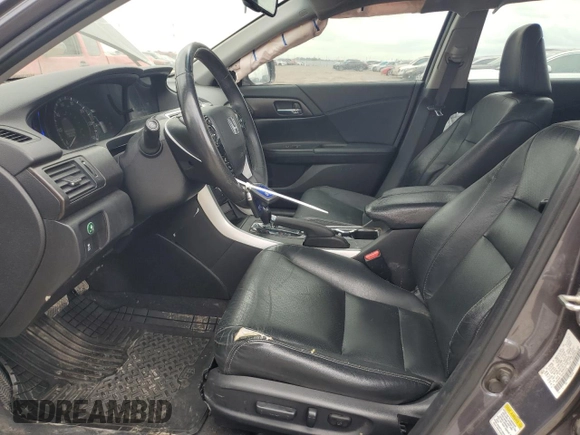 2014 Honda Accord Touring z VIN 1HGCR6F75EA010505, wystawiony jako Copart lot #54100745 z przebiegiem 181 448 mil mil oraz Szkoda całkowita • Salvage title. Historia ofert i sprzedaży dostępna na DreamBid. Obrazek 7.