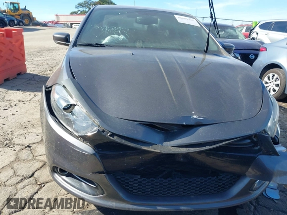 2015 Dodge Dart GT with VIN 1C3CDFEB6FD278924, listed as a IAAI auction lot 40889120 with 104,063 mi miles. Bid and sale history available at carsss.com. Image 6.