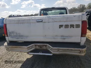 1993 Ford F-150 with VIN 1FTEF15Y5PNA80997, listed as a Copart auction lot 74607124 with 195,452 mi miles and Salvage Title. Bid and sale history available at carsss.com. Image 6.