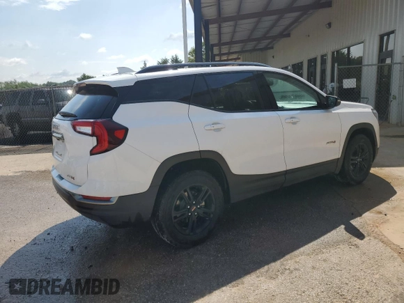 2023 GMC Terrain AT4 with VIN 3GKALYEG5PL264784, listed as a Copart auction lot 62915385 with 35,868 mi miles and Clean title. Bid and sale history available at DreamBid. Image 3.