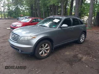 2005 Infiniti FX with VIN JNRAS08UX5X105553, listed as a IAAI auction lot 42732408 with 206,222 mi miles and . Bid and sale history available at DreamBid. Image 2.