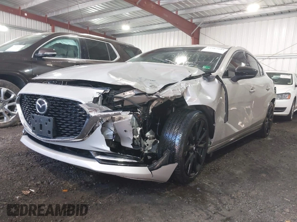 2024 Mazda 3 2.5 Turbo Premium Plus with VIN 3MZBPBEY4RM411598, listed as a IAAI auction lot 41987945 with 11,903 mi miles. Bid and sale history available at carsss.com. Image 6.