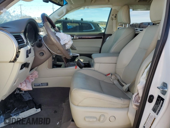 2017 Lexus GX 460 with VIN JTJJM7FX6H5151958, listed as a Copart auction lot 45040695 with 48,141 mi miles and Salvage title. Bid and sale history available at DreamBid. Image 7.