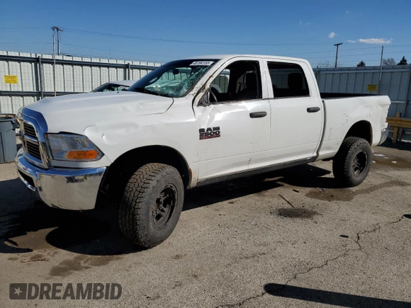 2012 Ram 2500 ST z VIN 3C6TD5CT0CG233131, wystawiony jako Copart lot #46194155 z przebiegiem 133 392 mil mil oraz Nie do naprawy • Non repairable. Historia ofert i sprzedaży dostępna na DreamBid. Obrazek 1.