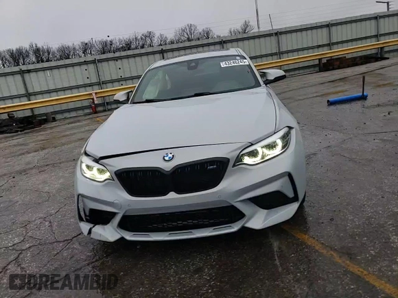 2020 BMW M2 Competition with VIN WBS2U7C02L7D74179, listed as a Copart auction lot 43246245 with 48,062 mi miles and Salvage Title. Bid and sale history available at carsss.com. Image 11.