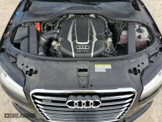 2016 Audi A8 L 4.0T Sport with VIN WAU43AFD9GN011615, listed as a Copart auction lot 70590274 with 0 mi miles and Salvage Title. Bid and sale history available at carsss.com. Image 11.