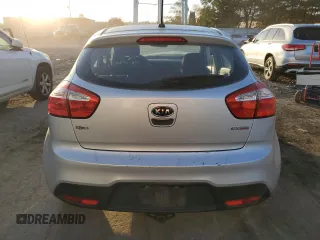 2012 Kia Rio EX with VIN KNADN5A38C6011321, listed as a Copart auction lot 75755234 with 111,405 mi miles and Salvage Title. Bid and sale history available at carsss.com. Image 6.