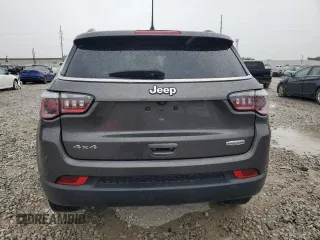 2020 Jeep Compass Latitude with VIN 3C4NJDBB7LT234491, listed as a Copart auction lot 73374084 with 23,527 mi miles and Salvage Title. Bid and sale history available at DreamBid. Image 6.