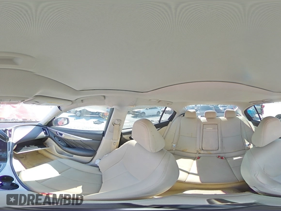 2015 Infiniti Q50 Premium with VIN JN1BV7AP0FM333480, listed as a Copart auction lot 50940215 with 0 mi miles and Salvage Title. Bid and sale history available at carsss.com. Image 12.