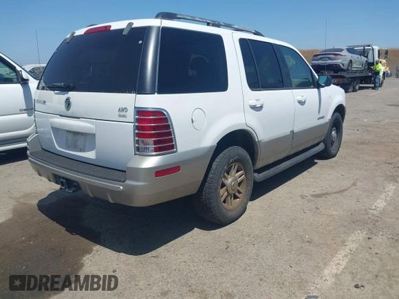 2002 Mercury Mountaineer z VIN 4M2DU86E32UJ04110, wystawiony jako IAAI lot #42211181 z przebiegiem 109 760 mil mil oraz . Historia ofert i sprzedaży dostępna na DreamBid. Obrazek 4.