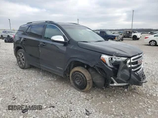2018 GMC Terrain SLT with VIN 3GKALVEX5JL144330, listed as a Copart auction lot 85432684 with 95,737 mi miles and Salvage Title. Bid and sale history available at DreamBid. Image 4.