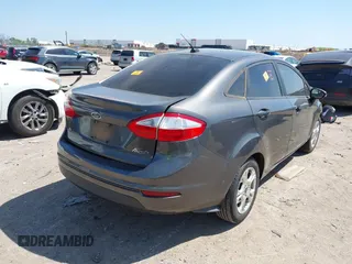 2015 Ford Fiesta SE with VIN 3FADP4BJXFM210840, listed as a IAAI auction lot 41959967 with Not Provided miles. Bid and sale history available at carsss.com. Image 4.