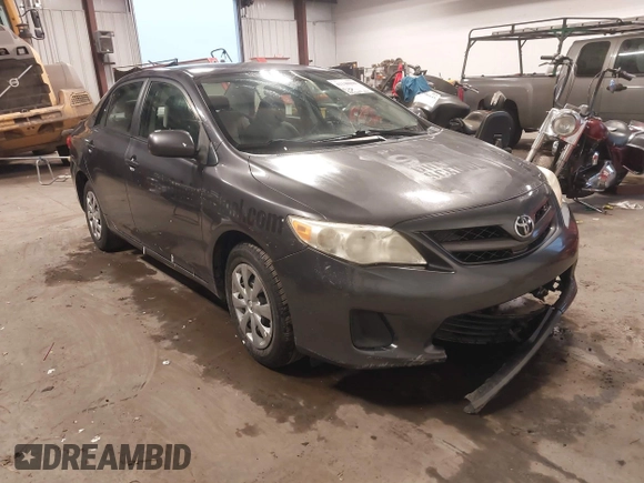 2011 Toyota Corolla L with VIN JTDBU4EEXB9164587, listed as a IAAI auction lot 41148098 with 154,527 mi miles and . Bid and sale history available at DreamBid. Image 1.