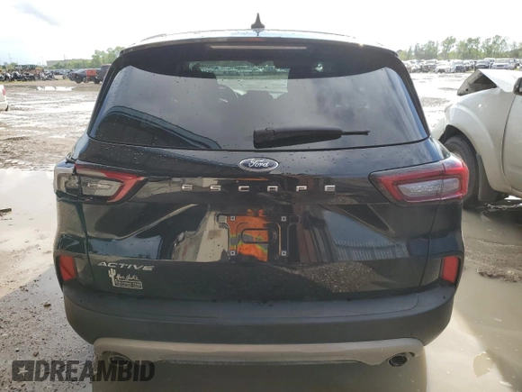 2023 Ford Escape Active with VIN 1FMCU0GN4PUA85619, listed as a Copart auction lot 50938075 with Not Provided miles and Salvage Title. Bid and sale history available at DreamBid. Image 6.